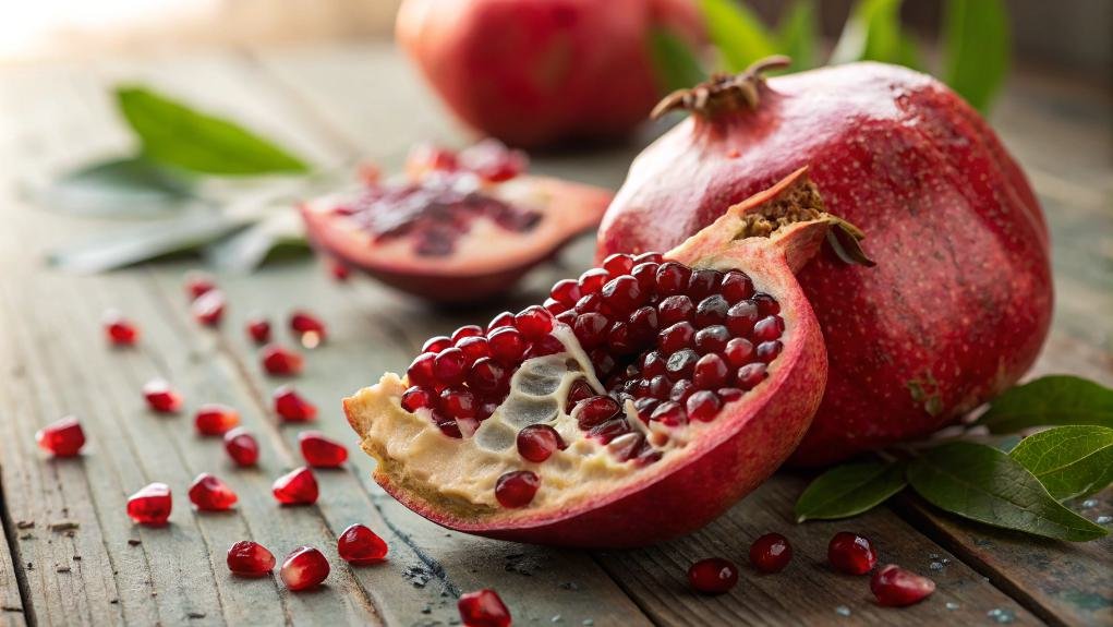 pomegranate promotes heart health