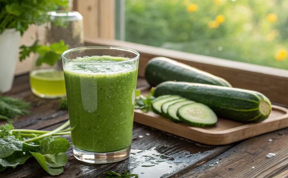 healthy courgette juice benefits