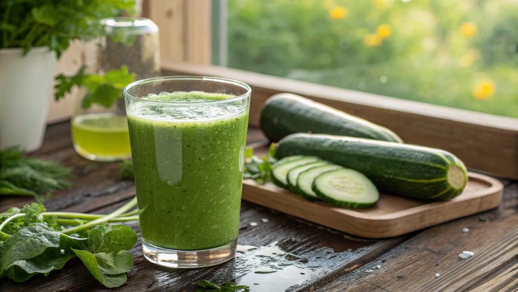 healthy courgette juice benefits