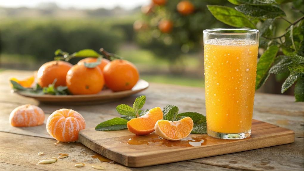 mandarin juice nutritional benefits