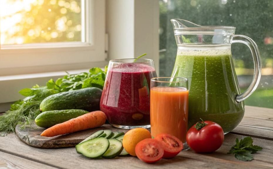 nutrient rich vegetable juice benefits