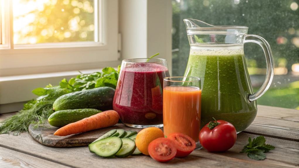 nutrient rich vegetable juice benefits