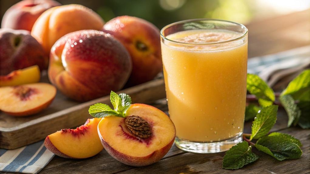 peach juice health benefits